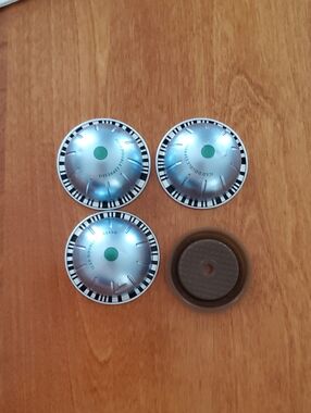 Nespresso VertuoLine Compatible Refillable Capsules + reusable silicone Lid